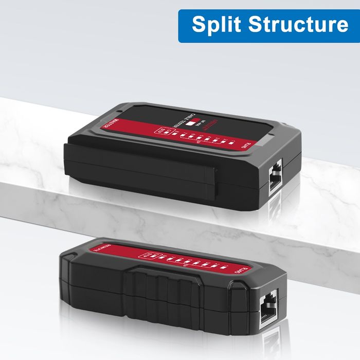 Тестер сетевого кабеля Noyafa NF-466, Lan tester, Ethernet, RG-45