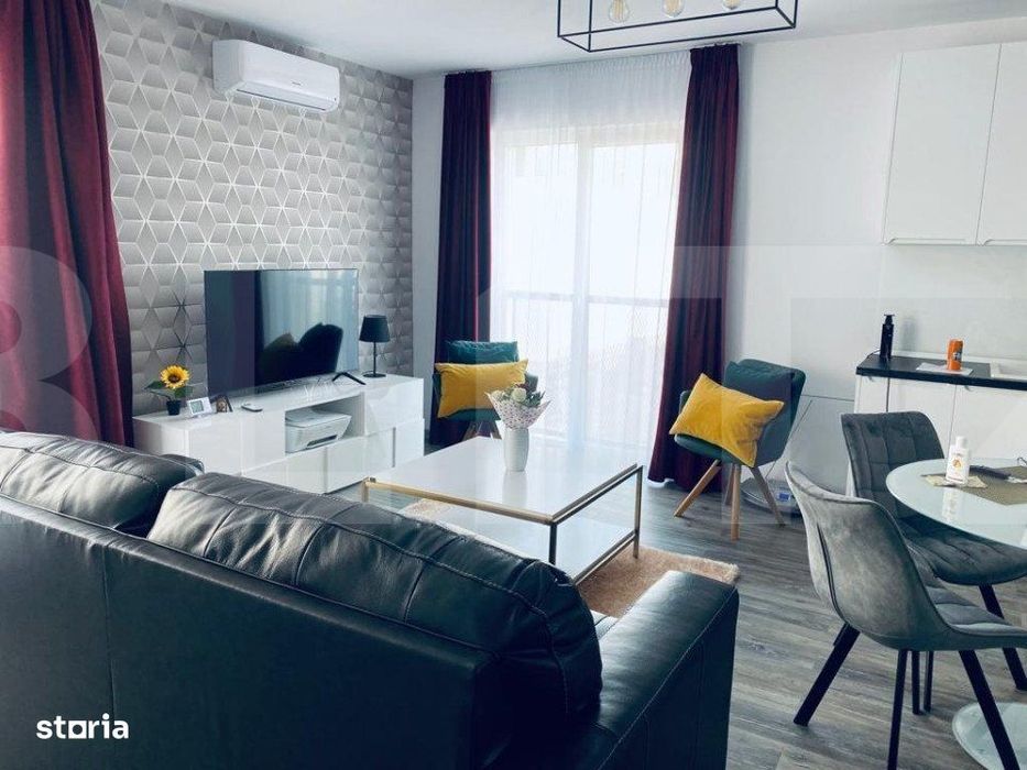 Apartament de 3 camere, 65 mp, terasa de 20 mp si parcare, zona strazi — fotografia 3