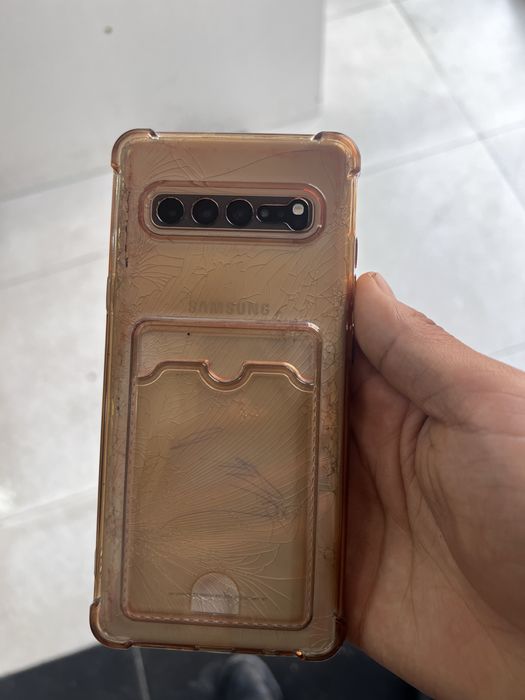 Samsung S10 5g 256 gb ideal tel aybi yo narxi kelsham ekran alishmagan