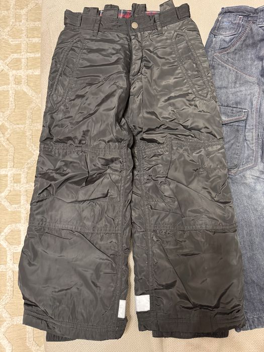 Штаны утепленные на 6 лет б/у