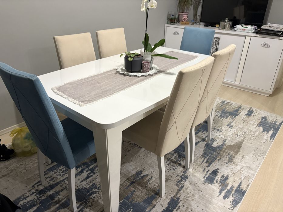 Холна Маса 6 Стола