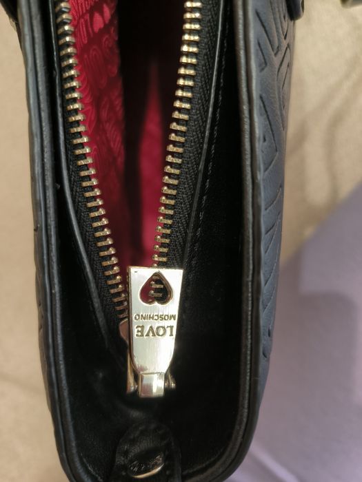 Черна чанта Moschino