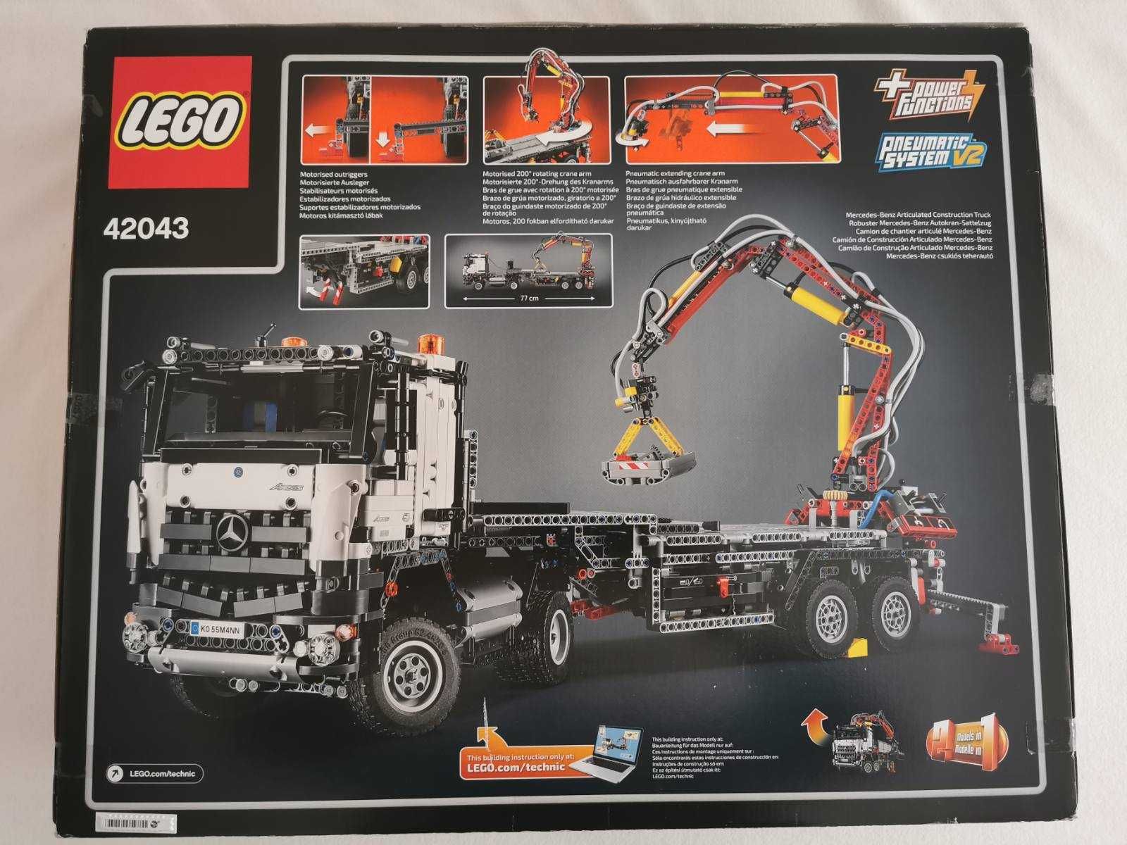 Lego 42043 Technic Мерцедес камион Арокс 3245 ЛЕГО ТЕХНИК неотварян гр ...