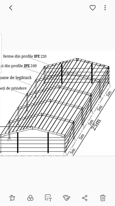 Hale confecții metalice ,hala de 10x60x3x4