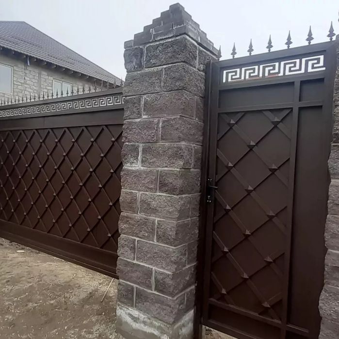 Ворота ворота откатные с автоматиками