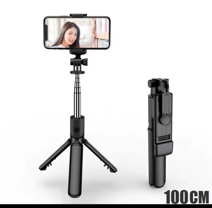 Блутуут/Bluetooth/статив/държач и селфи стик за камера или телефон