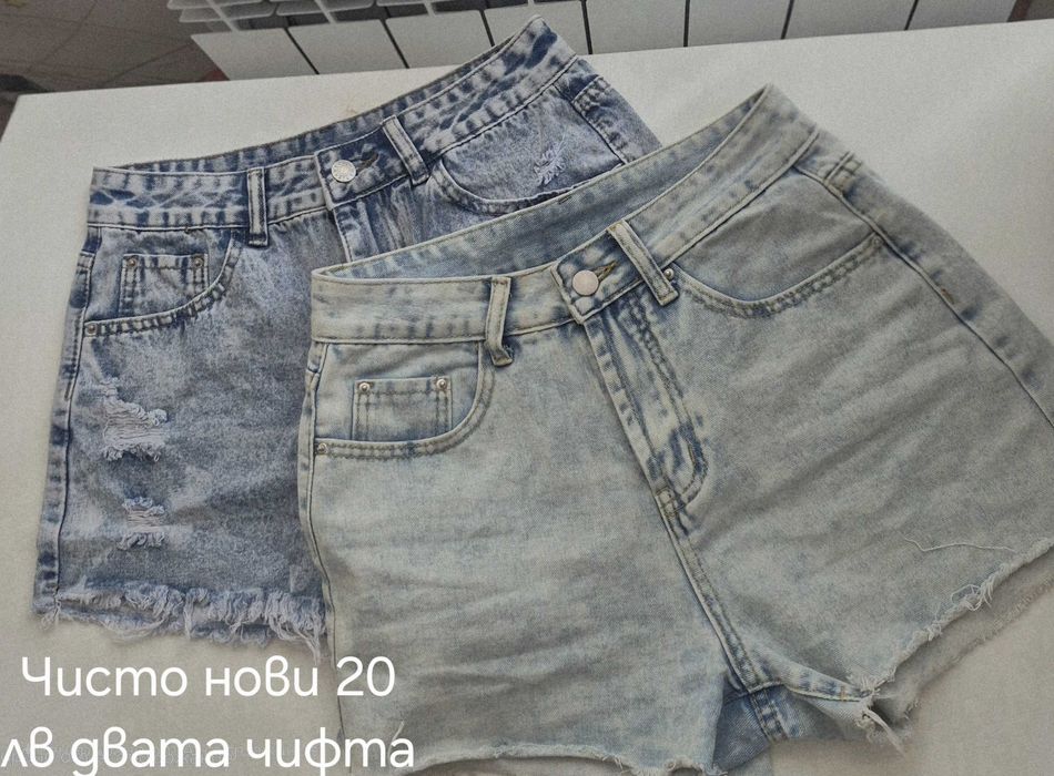 Къси дънкови панталонки