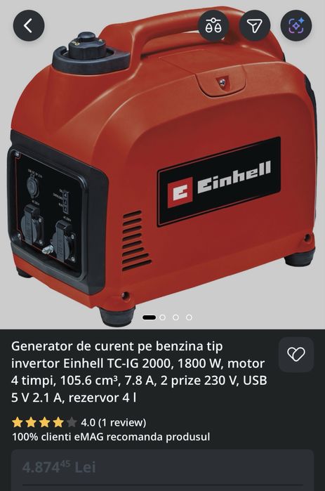 Generator Einhell TG-IG 2000
