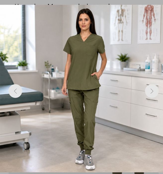 Медицински комплект Bwell NAOMI Olive цвят