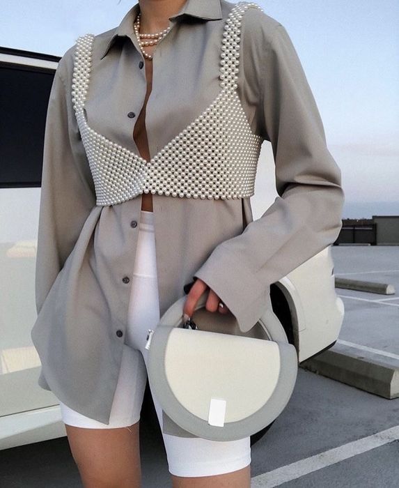 Корсет из бусин за 10000тг