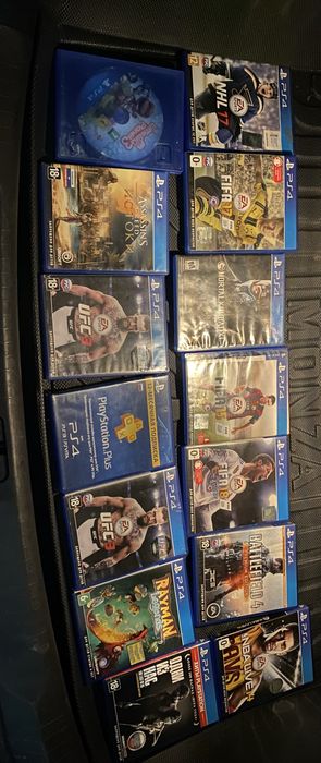 Диски на PlayStation 4