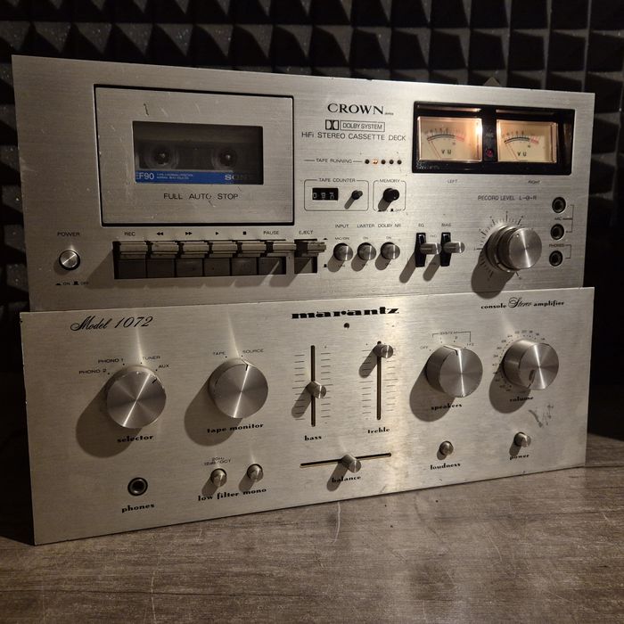 Усилвател Marantz 1072  +  ПОДАРЪК касетен дек