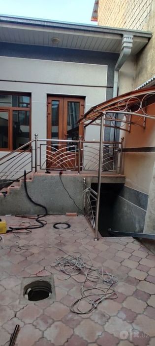 Нержавейка перила решотка аргон сварка