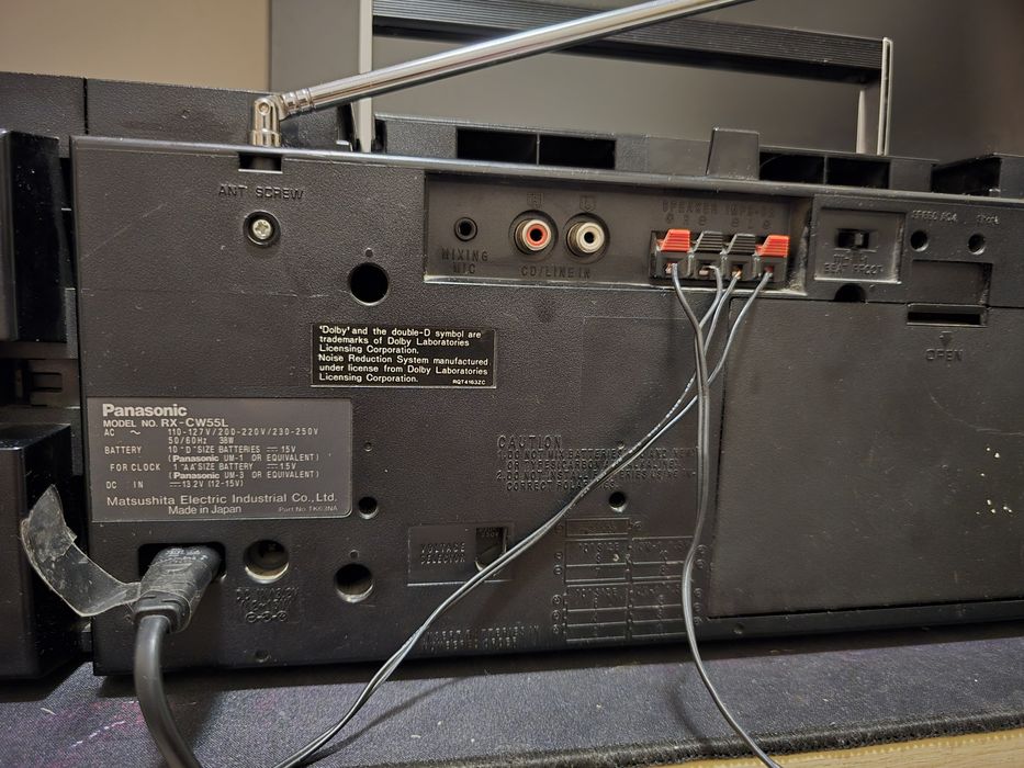 Panasonic rx cw55l