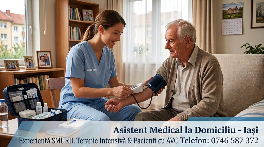 Îngrijiri medicale la domiciliu Iași