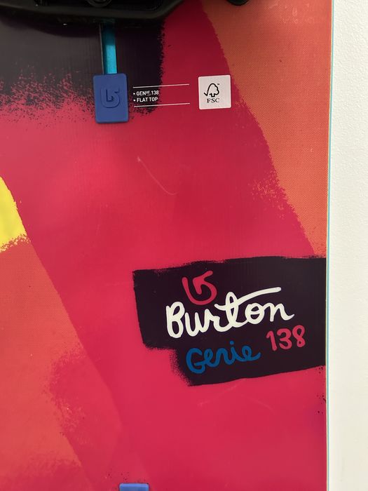 Placa de Snowboard Burton Genie + legaturi Burton  Lexa EST