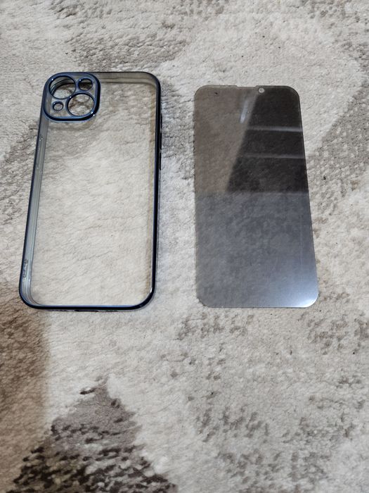 Pachet Husă iphone 13+protecție sticlă antispy
