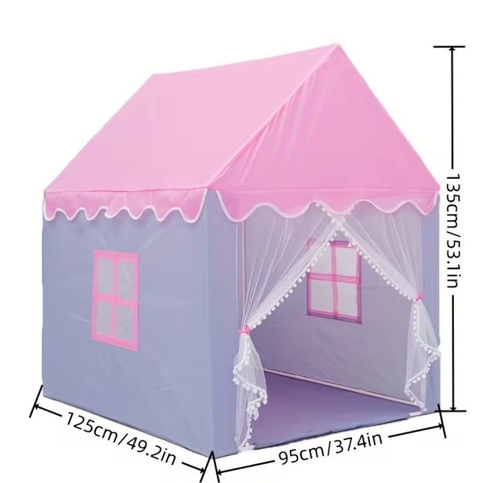 Палатка детский игровой Домик chodir 135x95x125sm Palatka Uy skidkada