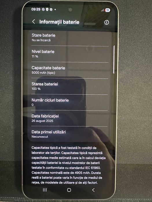 Telefon mobil Samsung Galaxy A56, Dual SIM, 8GB RAM, 256GB, 5G
