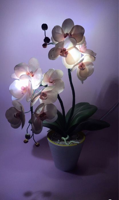 Цветы-светильники.