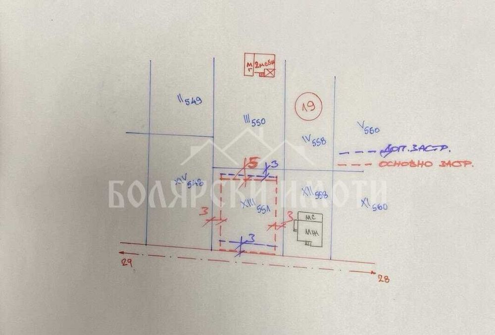 Южен парцел в село Първомайци