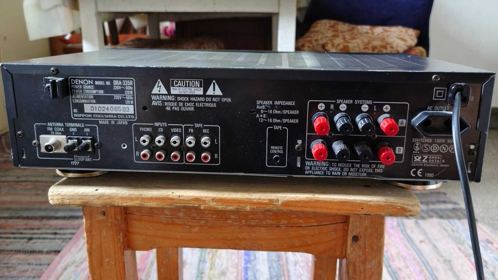 Amplificator Denon DRA-335R AM/FM Stereo Receiver Tuner
