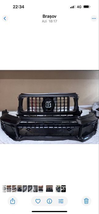 pachet carbon mercedes  g class amg dupa 2018