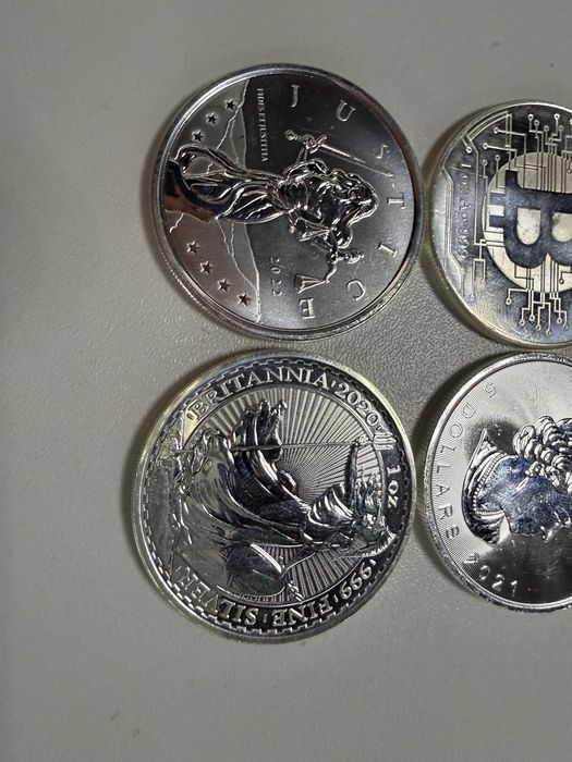 Monezi argint 1oz 999