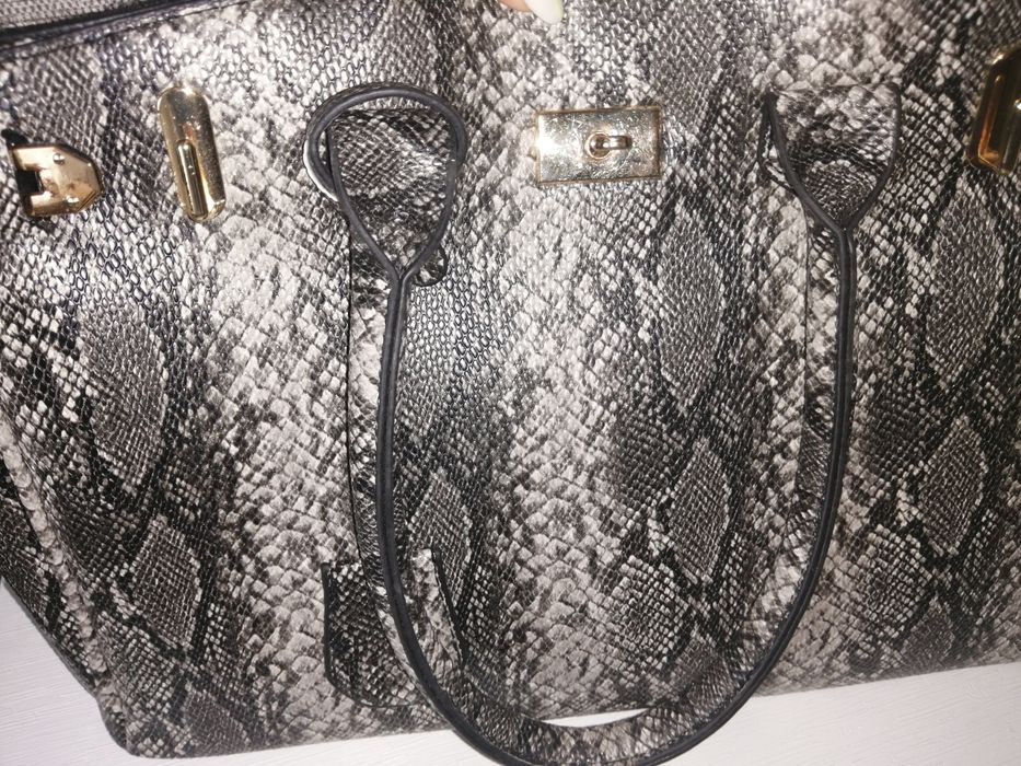 Сумка Hermes birkin змея