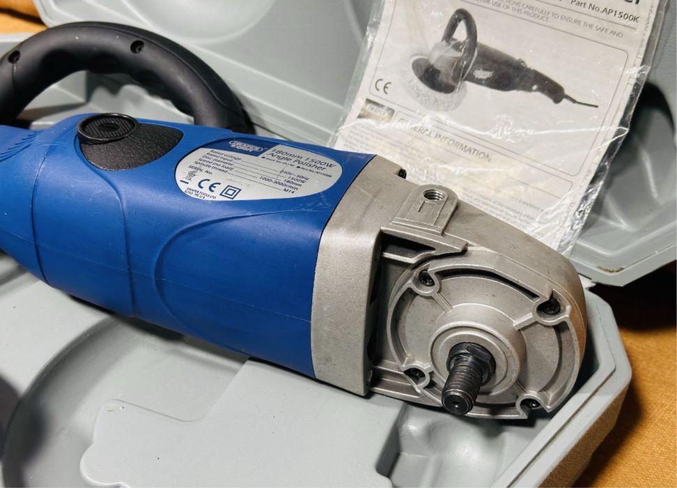 Mașină/flex de polișat auto/granit/marmură DRAPER 1500W,22 viteze,230V