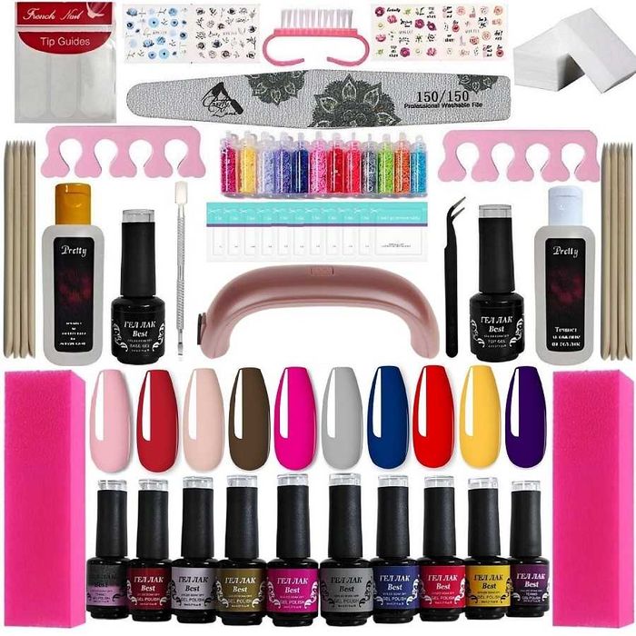 Комплект The BEST of the BEST с 10 цвята Гел Лак BEST