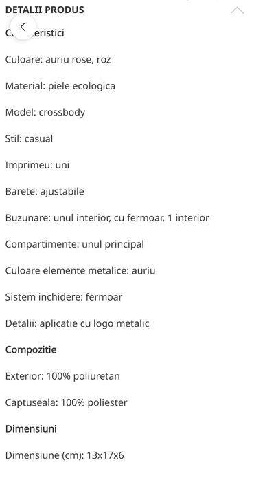 Geanta dama Valentino Roz