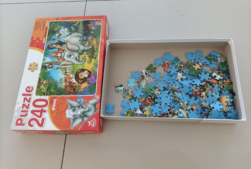 Puzzle Animale sălbatice – Puzzle 240 piese