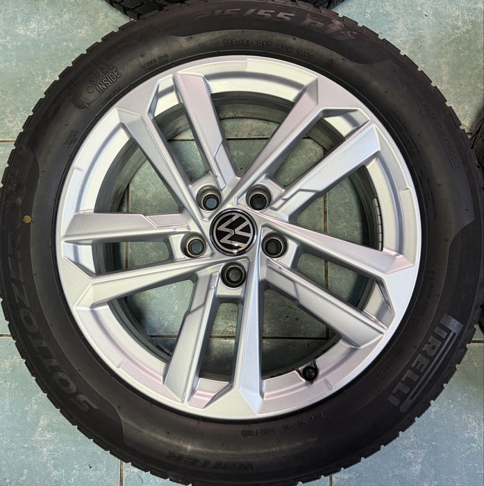 Jante aliaj R17 VW Passat B8 B9 T-Roc 215/55/17 iarna Pirelli 2021