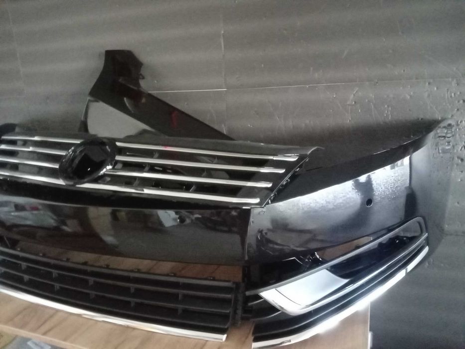 Bara fata 4senzori , Aripa Grile VW Passat B7 10-14 Negru,Gri,Maro,Alb