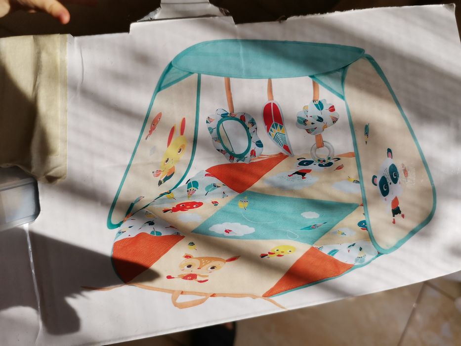 Модулен активен център LUDI – активна гимнастика, кошарка, килимче за