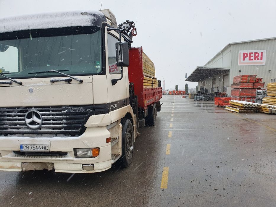 Камион с Кран 36 метра / Транспорт