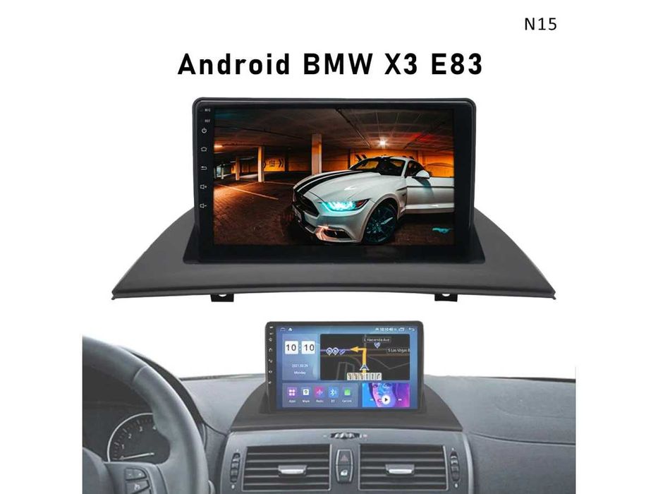 Multimedia 9 inch pentru BMW X3 Navigație GPS Android 10