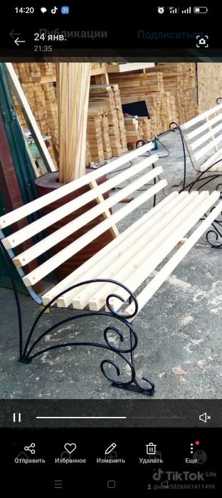 Скамейки красивые