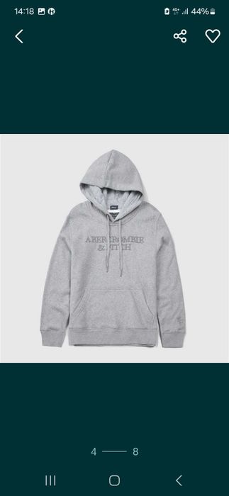 Толстовки "Abercrombie & Fitch".