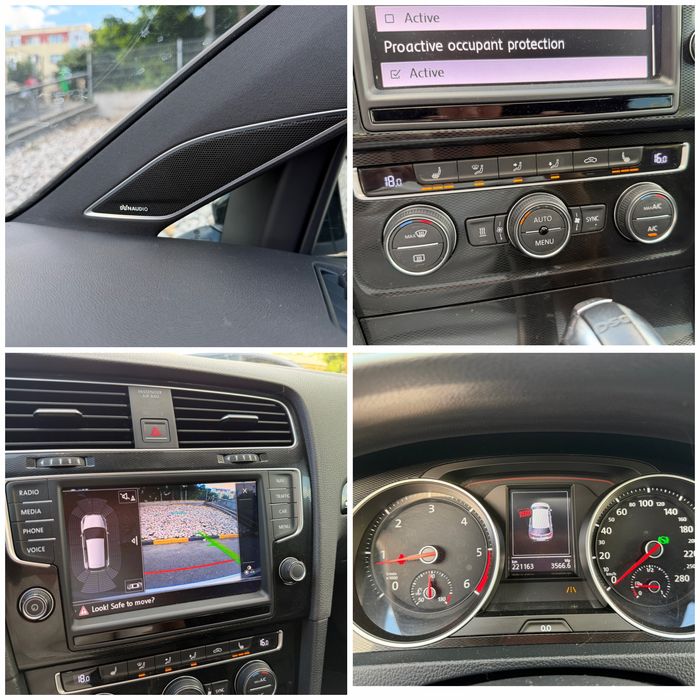 Volkswagen Golf 7 GTD AUTOMAT DYNAUDIO Webasto Distronic Camera Bi Xenon RATE Garantie