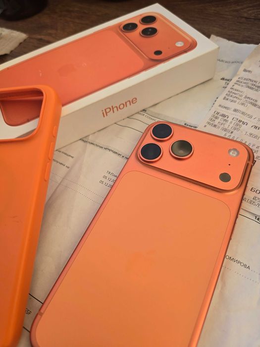 Iphone 17 pro max 256gb cosmic orange