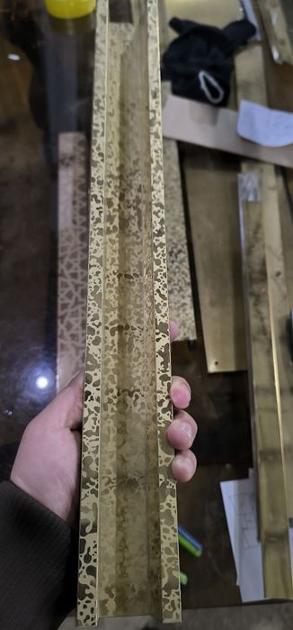 Latun va tilla rangli dekor buyumlarini yasash va o‘rnatish