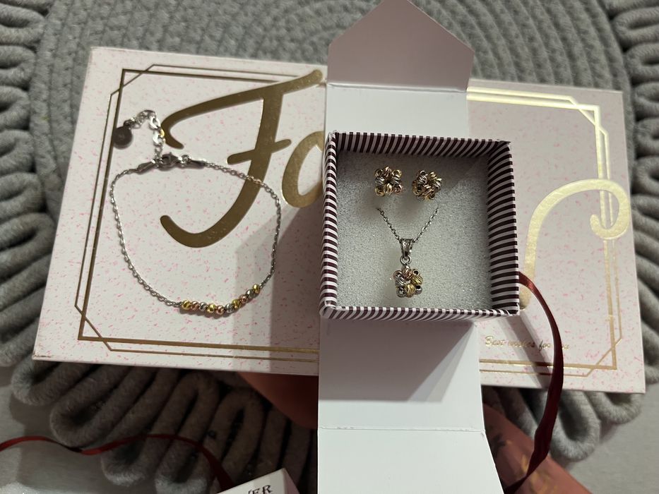 Дамски сребърен комплект