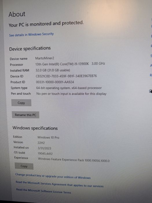 Мощно PC ASRock Gaming - Intel i9 с водно, 32TB DDR5, 1TB m.2 SSD