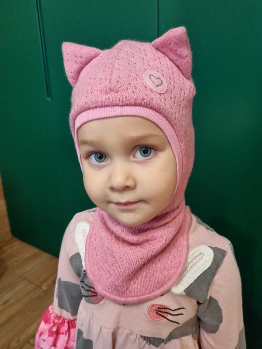 Гащеризон Molo за момиче 92 +6 см, поларен комбинезон, шапка