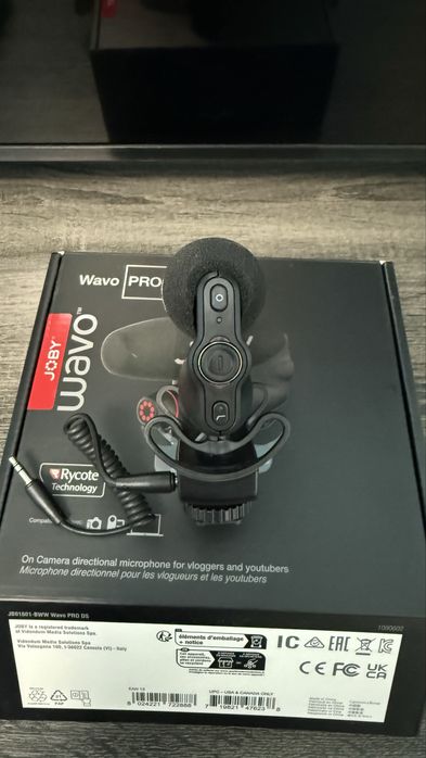Microfon shotgun Joby Wavo pro DS