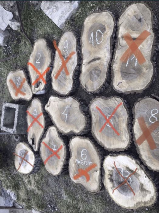 Орехови шайби  - сухи