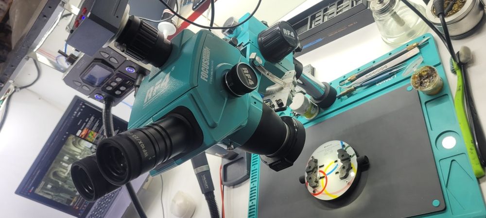 Microscop RF4 6565 pro D2 + camera + Монитор  24