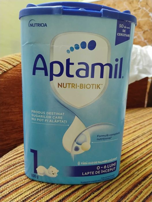 Vând 1 cutie de lapte Aptamil 1 , valabilitate 10 aprilie 2027.